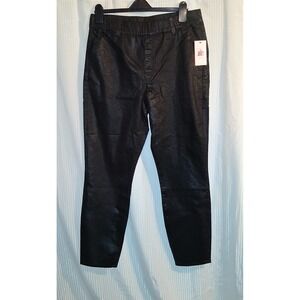 Juicy Couture Black Textured Skinny‎ Pants Women's Size 16